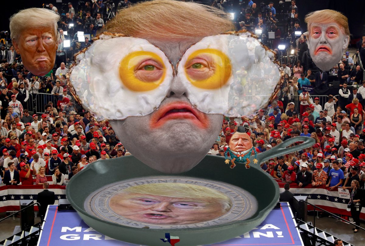 erikjburch's tweet photo. @RonFilipkowski @rozanik56 Your brain on #Trump...cooked.
#EggShortage #TrumpIsDone https://t.co/sWBWQxNiBx