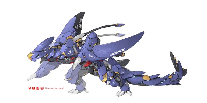 Pokemon x MechaGarchomp 