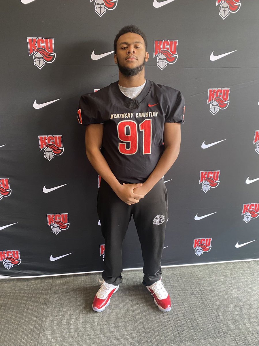 After a great visit i am blessed to receive my 2nd offer from <a href="/GoKnightsFB/">KCU Football</a> 🙏🏽❤️@CoachAlexBelll <a href="/coachhawkins1/">Coach Phil Hawkins</a> <a href="/BSHSfootball_/">Bryan Station High School Football</a>  #AGTG