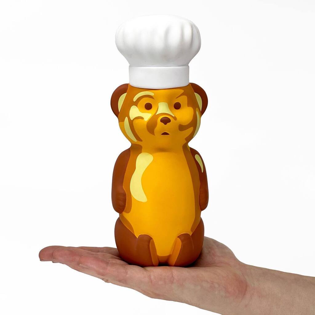 在庫処分・数量限定 Fnnch Chef Bear フィギュア 世界300個限定