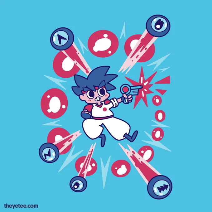 We need a hero! Designed by  in collaboration with . $5 from every tee sold goes to   
