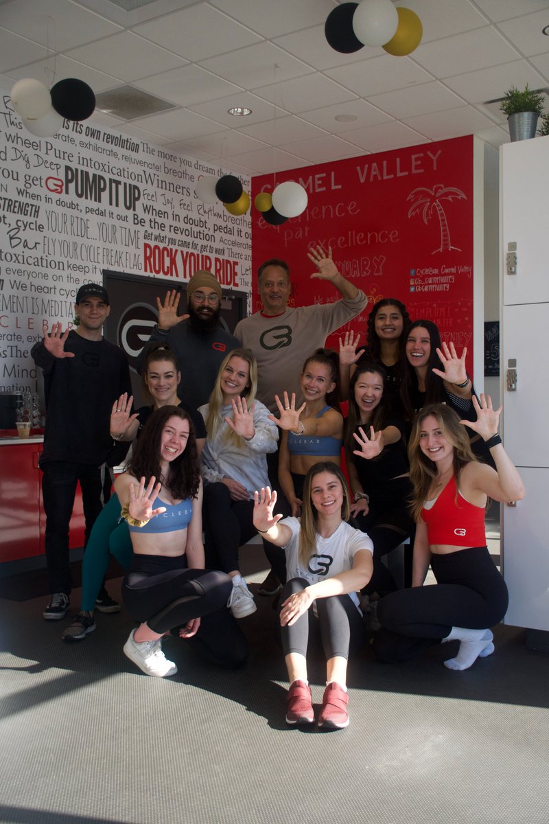 CyclebarV's tweet image. HAPPY BIRTHDAY CYCLEBAR CV!
Thank you all for supporting us through the years and rocking your ride with us every day!

Come celebrate with us this weekend! Our schedule is filled with theme rides so book your bike now!