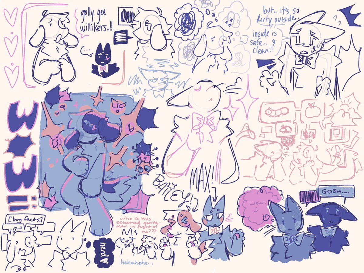 silly doodles of Them
#doodles #originalart #originalcharacter #ocart