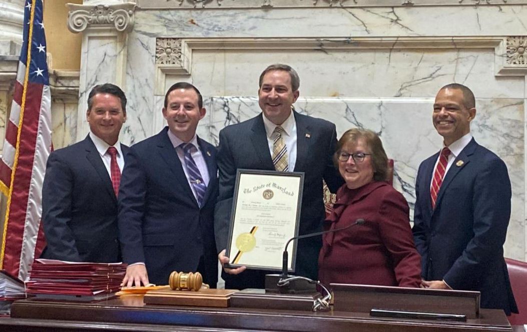 JohnnyMautz's tweet photo. The 2023 Legislative Session has officially begun. #mdga23 https://t.co/3bd2CFOfME https://t.co/DmAyQn83X7