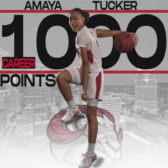 Congratulations Amaya Tucker!!! #1000pointclub