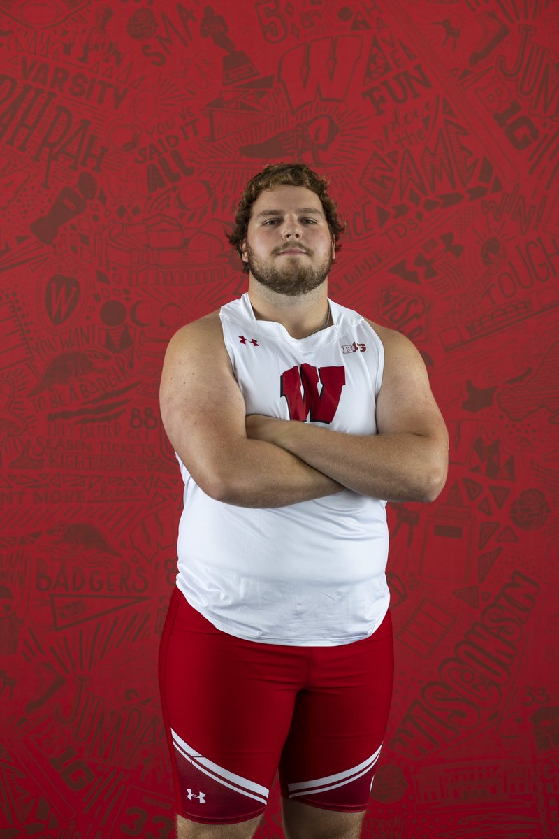 BadgerTrackXC's tweet photo. 🚨 PR ALERT🚨

Congrats to our winner Sam Coil in the men’s weight throw! Coil threw a personal best of 72-1 1/2🙌

Other Wisconsin finishers in the weight throw:

3. Jason Swarens: 63-8 3/4
6. Cole Hooper: 60-7 1/4 https://t.co/1YNpAxUshj