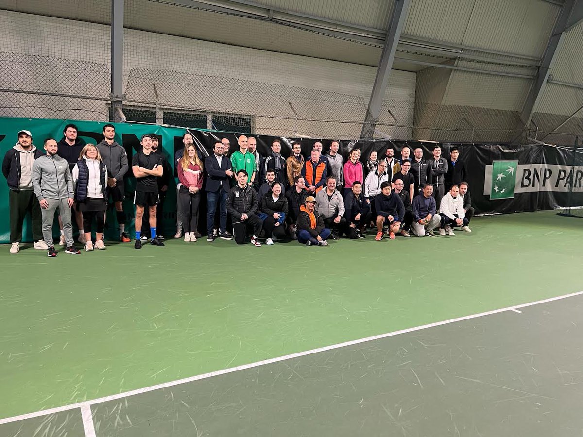 Launch of the We Are Tennis Cup France today in Aulnay-Sous-Bois and Créteil ! 🎾 #watcup23