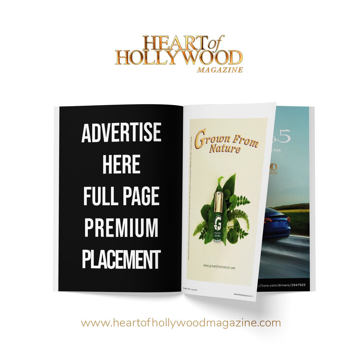 Heart Of Hollywood Magazine specifically targets the entertainment industry. We have limited advertising opportunities at this time. For information, please contact manager@heartofhollywoodmagazine heartofhollywoodmagazine.com/advertise . #heartofhollywoodmagazine #Advertise #promote #design