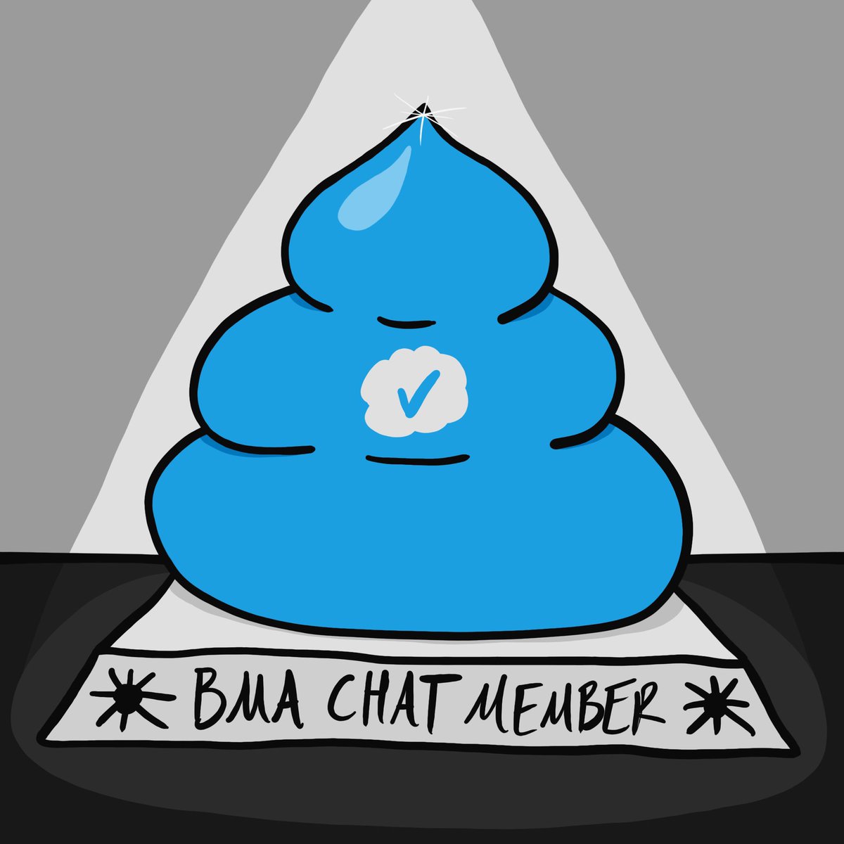 The most coveted non-token in all of NFT Land ... if you know you know. Forget about that blue check, it's all about the BLUE SWIRL BABY!! Love you MFs
@BMAssholesNFT #BMA #MakeMemesNotWar #KissMyAssDon't miss out: bearmarketassholes.io let me share!