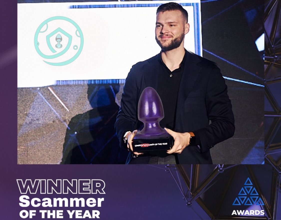 Scammer of the Year Award!! 

#SAFEMOON #SAFEMOONARMY