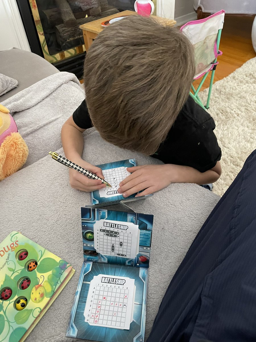 Teaching #mathematics with this future <a href="/RoyalCanNavy/">Royal Canadian Navy</a> lad. Coordinates, problem solving, tactics, vocabulary, transformations and strategy on weekends with Battleship games in Gr 1 <a href="/jmcdougaldps/">Janet I. McDougald Public School</a> <a href="/HMCS_NCSM_YORK/">HMCS YORK / NCSM YORK</a>