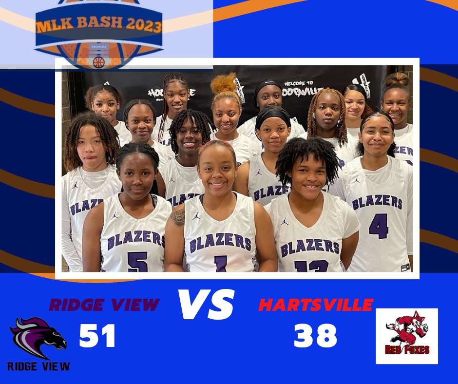 RV_GirlsHoops's tweet photo. 2023 MLK BASH and the #LadyBlazers WIN against  Hartsville!!! #viewcounty https://t.co/GaS3zRx92V
