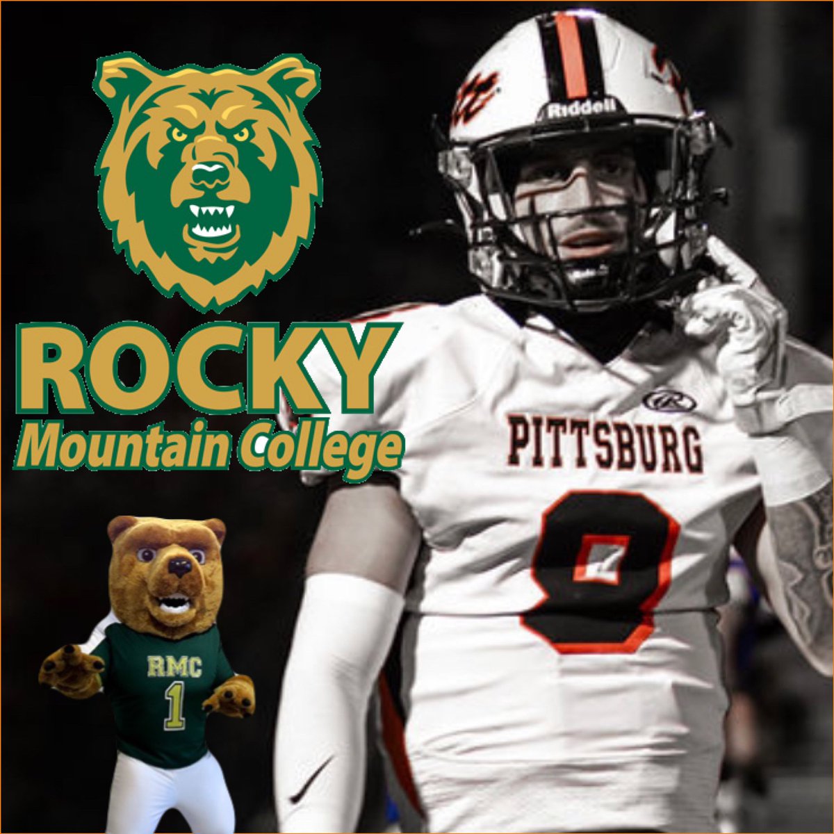 🚨Offer Alert🚨 Congrats to Senior OLB/Nickel Gio Enea for his offer from Rocky Mountain College <a href="/Rocky_Football/">Rocky Football</a> Thanks Coach Mora <a href="/SamMoraJr/">Coach Samuel Mora Jr.</a>! One of the best young recruiters out there #BearRaid #HoistTheColors #98YearsOfWinning #WhosNext #PITT 🏴‍☠️🏈🧡🖤🏈🏴‍☠️