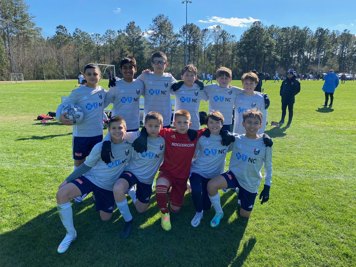 NCFCAcad's tweet photo. U13 South starting Xl vs West Florida Flames U13 (Jacksonville FC Invitational Game 2) - Amireh, Sibi, Wilson, Core, Ovsievsky, Boyle, Rogers, Dempsey, Low, Holthausen, and Villalon https://t.co/UsbwRXm8Xz