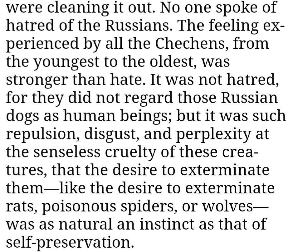 Толстой уже всё сказал в "Хаджи-Мурате". Сейчас все мы - чеченцы.

Everyone now experiences the same feelings as the Chechens in "HADJI MURÁD" by Leo Tolstoy.

#RussiaIsATerroristState
#Ukraine️