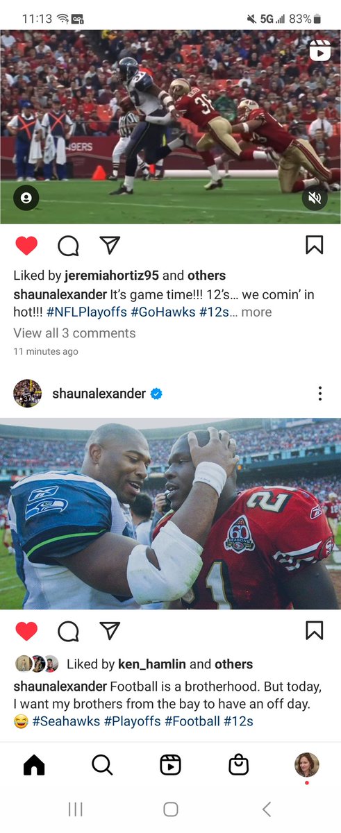 12theHardWay's tweet image. If you still don't believe @Seahawks are going to win today...@shaunalexander is all in on his multiple posts🙌🏼. #LegendEnergy #GoHawks 💚💙