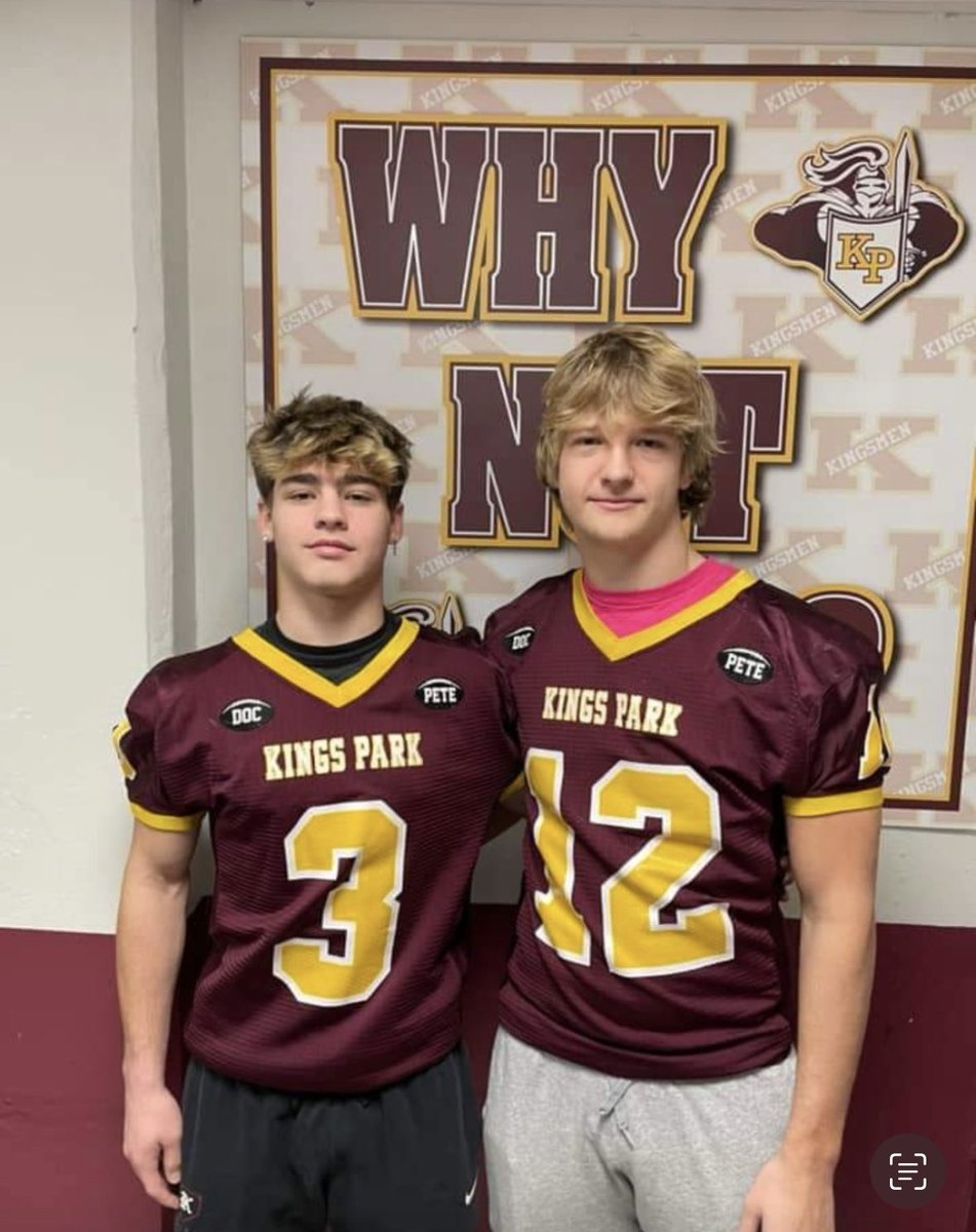 Honored to be named all state as a junior thanks to all my coaches and teammates who helped me get to this point <a href="/FBKingsmen/">Mark O'Brien</a>