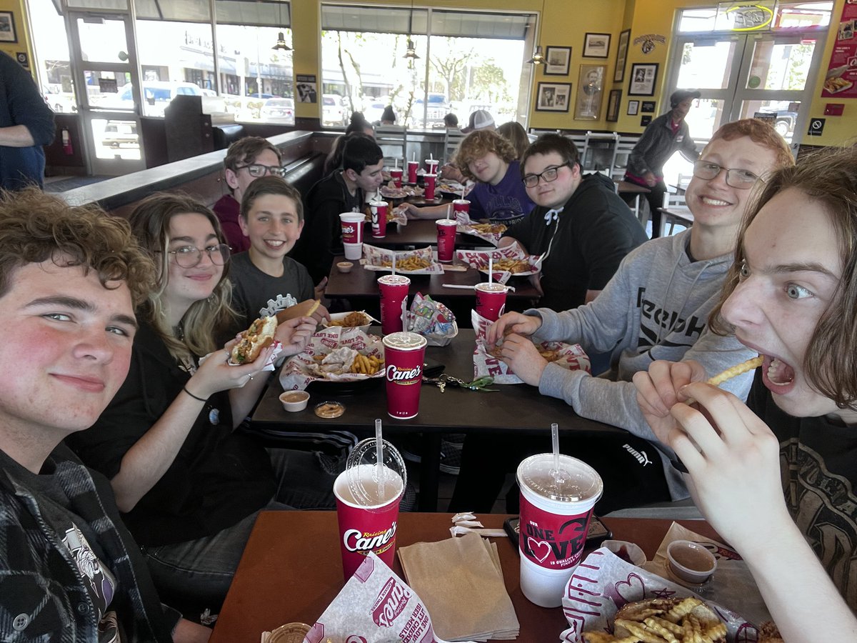 Post robotics meet #teammeal <a href="/raisingcanes/">Raising Cane's</a>