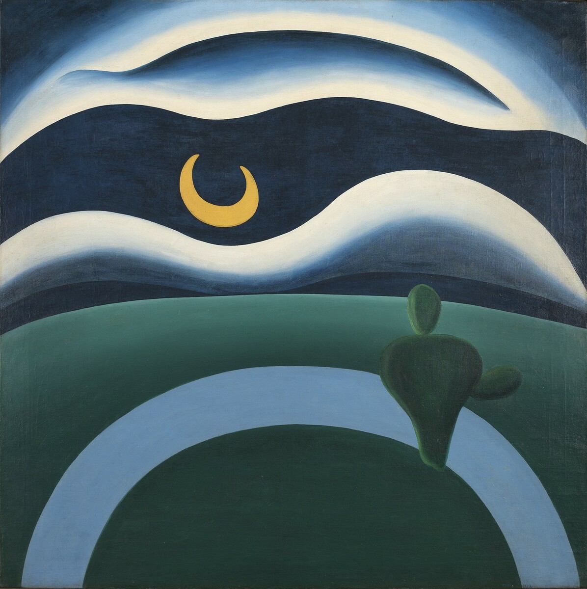 Tarsila do Amaral, The Moon, 1928 #museumofmodernart #tarsiladoamaral moma.org/collection/wor…