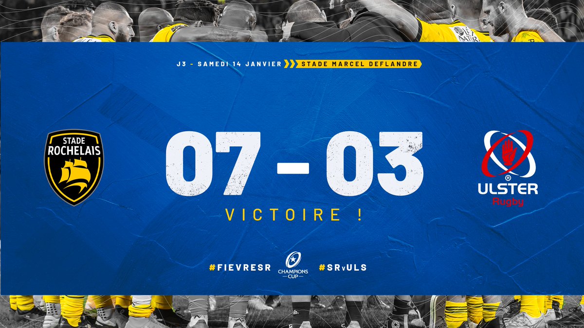 C'est ça, l'émotion ? 🥵

🥰 Au bout du fil, dans un Marcel Deflandre surchauffé, les Maritimes prennent 4 points très importants ! 

#SRvULS | #ChampionsCup | #FievreSR