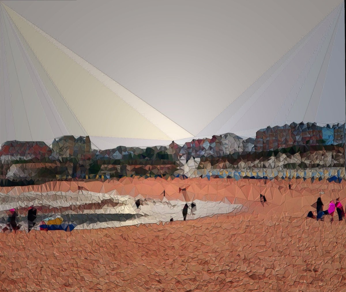 The beach 
#NFT #NFTs #NFTCommunity #NFTartist #NFTart #NFTartwork #psychedelic #psychedelicart #scifiart #cryptoart #abstractart #surrealart #digitalart #nftcollectors #NFTartists #nftcollector #weirdart #geometricart #outsiderart #art #ArtistOnTwitter #Broadstairs #vikingbay