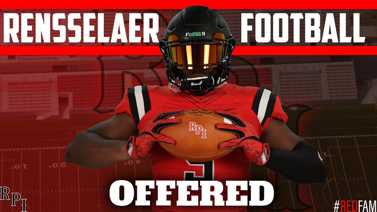 After a great visit today and conversation with @CoachRI I am blessed to receive an offer from @RPIFootball !!!
@CoachBarbieri @Coach_Marcella @CoachJDittman58 @wagnerfalconsfb @CoachCuzzo @_CoachCalderon @WHS_CoachNewk
