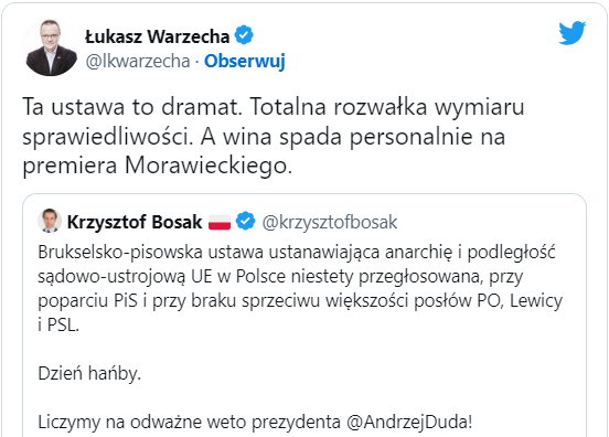 HanterPoen's tweet photo. „Dramat-dzień hańby”-tajna ustawka" #ZmowaPisRazemzPOsld! narusza konstytucję i likwiduje reformę sądownictwa-sukces-WETA-Ukro🇺🇦Żyda🇮🇱 @AndrzejDuda-z 2017-#3UW-lnia zamienia Polskę w 🇩🇪🇪🇺 kolonię za 23 mld. € które #MorawieckiDoDymisji i tak już zdefraudował na pomoc ukrainie 2. https://t.co/FVd8eMeHEG