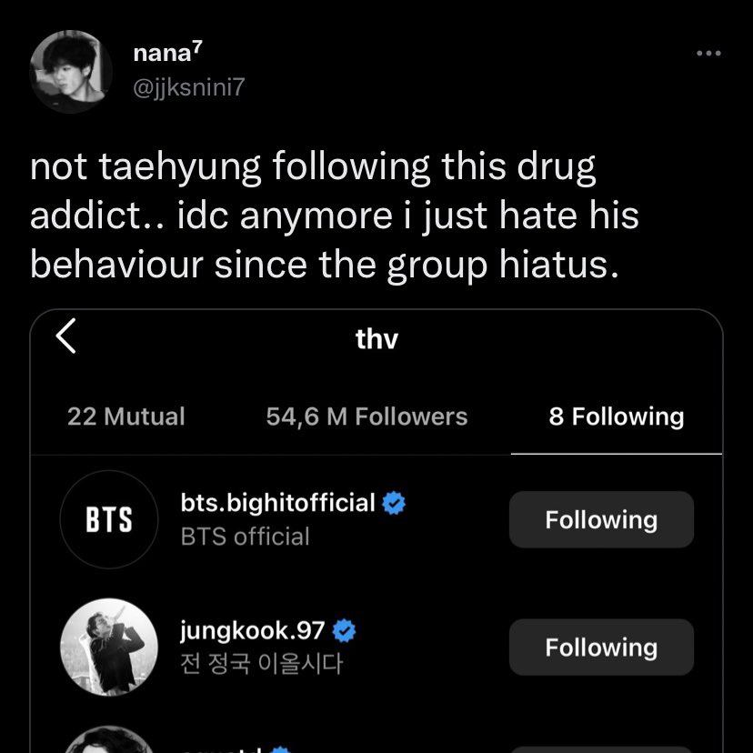 THV_REPORT's tweet photo. Why need antis when this is how your own supposed fans are behaving and giving fodder to antis. Some of you need to know your place as fans and not cross your limits 

📎 https://t.co/lvTZ3O3d4Z
📎 https://t.co/3iS5OyTEeE
📎 https://t.co/b2Joa8Zc94
📎 https://t.co/fqqAYr4fUJ https://t.co/ZPvPS3agzF