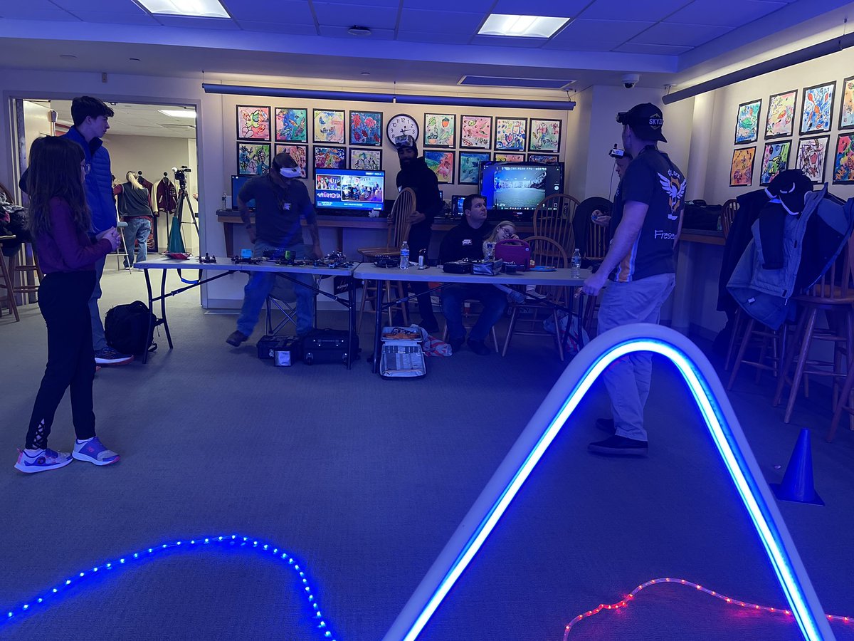 theusdra's tweet photo. We are with @Drone_Legends   at @StLukesSchool for Game of Drones! Showing students the marvels of drone technology 🚀 https://t.co/pCdNLpkOL6