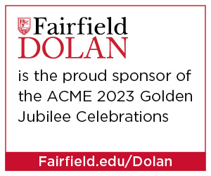 OfCollegiate's tweet photo. Fairfield Dolan is the proud sponsor of the #ACME 2023 Golden Jubilee Celebrations. The Dolan School, a leader in Jesuit business education, aims to prepare students to be leaders for a global future and has been named among the best business schools in the U.S. #ACME2023 https://t.co/zKj95Y6iaN