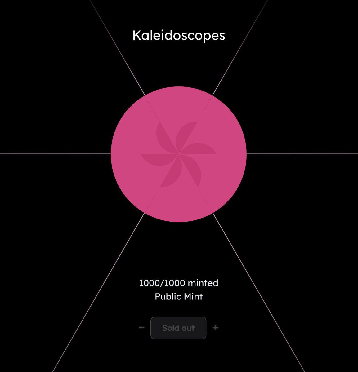 OCKaleidoscopes's tweet photo. Sold out.

Thanks for the support everybody!

🔮🥳 https://t.co/XwROH8lrUC