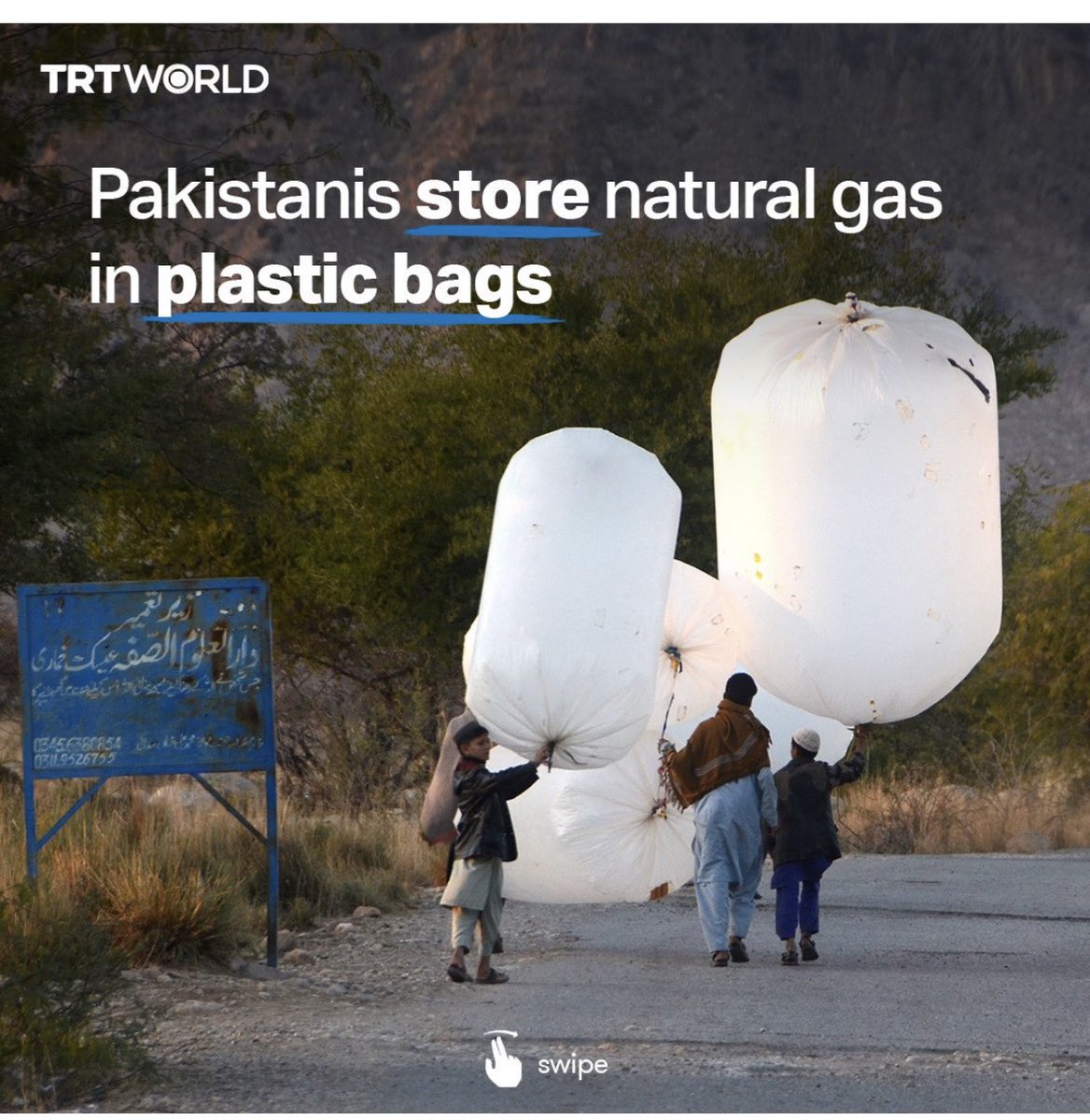 Baba Umar on Twitter "accidentally found natural gas in northwestern