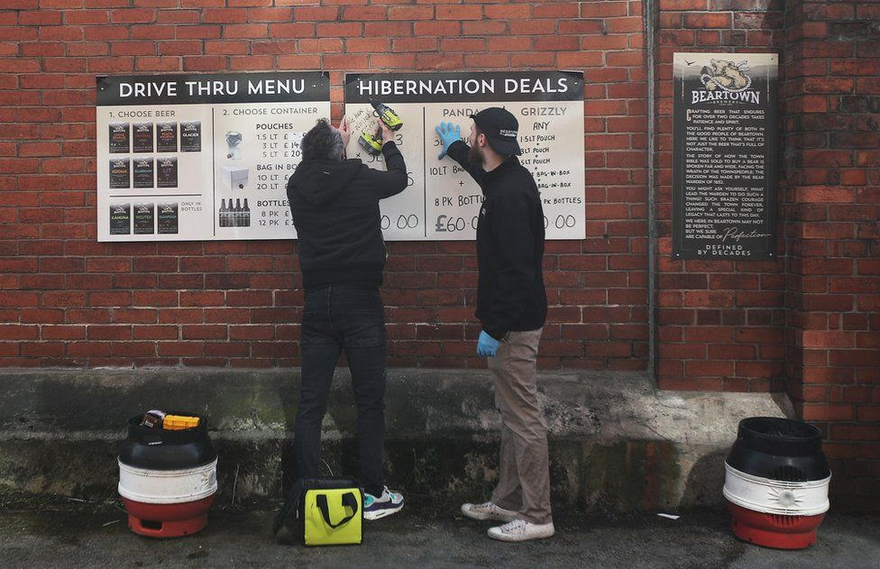 BeartownBrewery's tweet photo. Throwback to when the world went bonkers and we became the first brewery in the UK to launch a drive thru. 

When in doubt, beer. It's that simple. 👊

#craftbeer #beartown #drivethru #brewery #firstintheuk https://t.co/fsApILWfxg