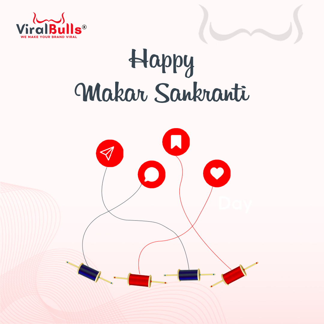 BullsViral's tweet photo. Hoping that the harvest season brings you home to warm moments and happiness.✨🥳
@viral_bulls wishes you all a very Happy Makar Sankranti.🙏

Visit us at - https://t.co/OaNhqTepnU
Call us at- 9899952299

#viralbulls #marketingagency #digitalmarketing #HappyMakarSankranti https://t.co/VIlSMydAt0