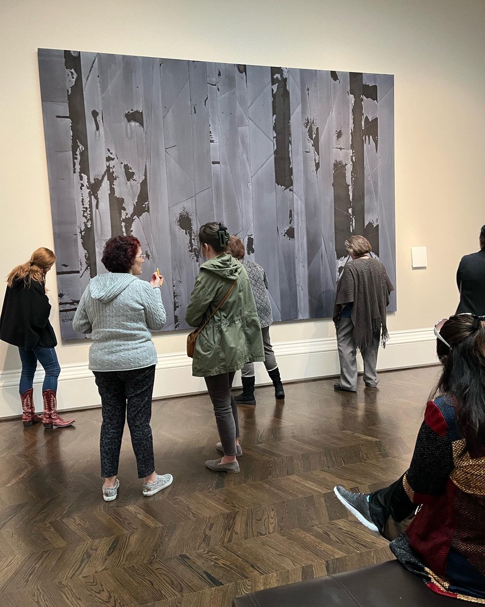 ceciliamewa's tweet photo. @TFLA_Tweets @Bussey_Owlets @BusseyAVID I’d like to thank for the great opportunity we had this morning. What a great positive learning experience #UseArt #TeachIt #HablamosEspañol #MeadowsMuseum #SMU https://t.co/F95jFXLt0n