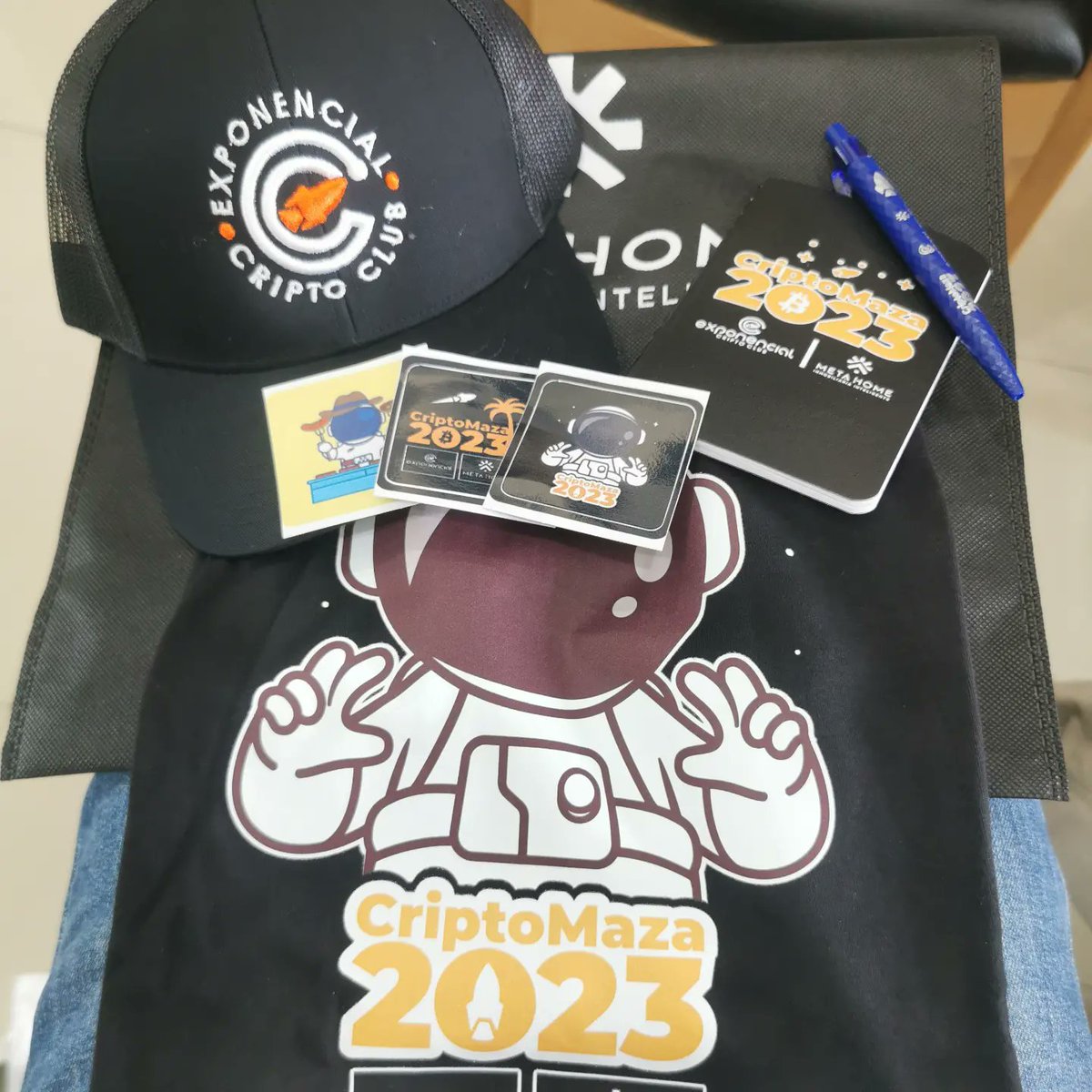 meximalist's tweet image. Empezamos con #CriptoMaza2023 de @ExponencialCC. Inaugura el evento con @enriquecripto