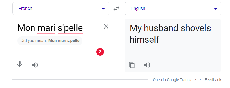 GEllisBarber's tweet photo. So, French practice is going well. 

#french #Duolingo https://t.co/wXox6UV8dU