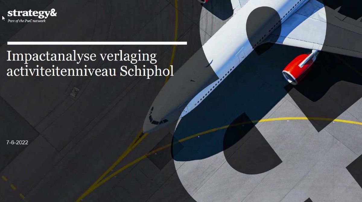 Impactanalyse krimp Schiphol toont aan dat dit zonder grote consequenties prima kan.

Impactanalyse verlaging activiteitenniveau Schiphol
zoek.officielebekendmakingen.nl/blg-1038546.pdf