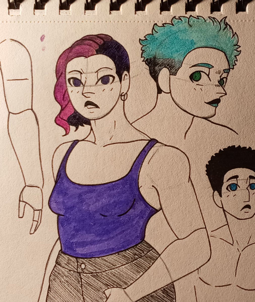 anubisart951's tweet photo. Some close ups of last post
#sketchbook #sketchbookart #characterdoodle #characterdesign #doodle #anime #animeinspired https://t.co/wc70QcU6V4