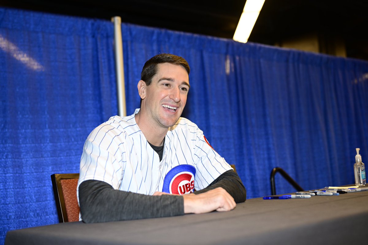 Cubs's tweet photo. All smiles on #CubsCon Day 2! https://t.co/q91llSUy8T