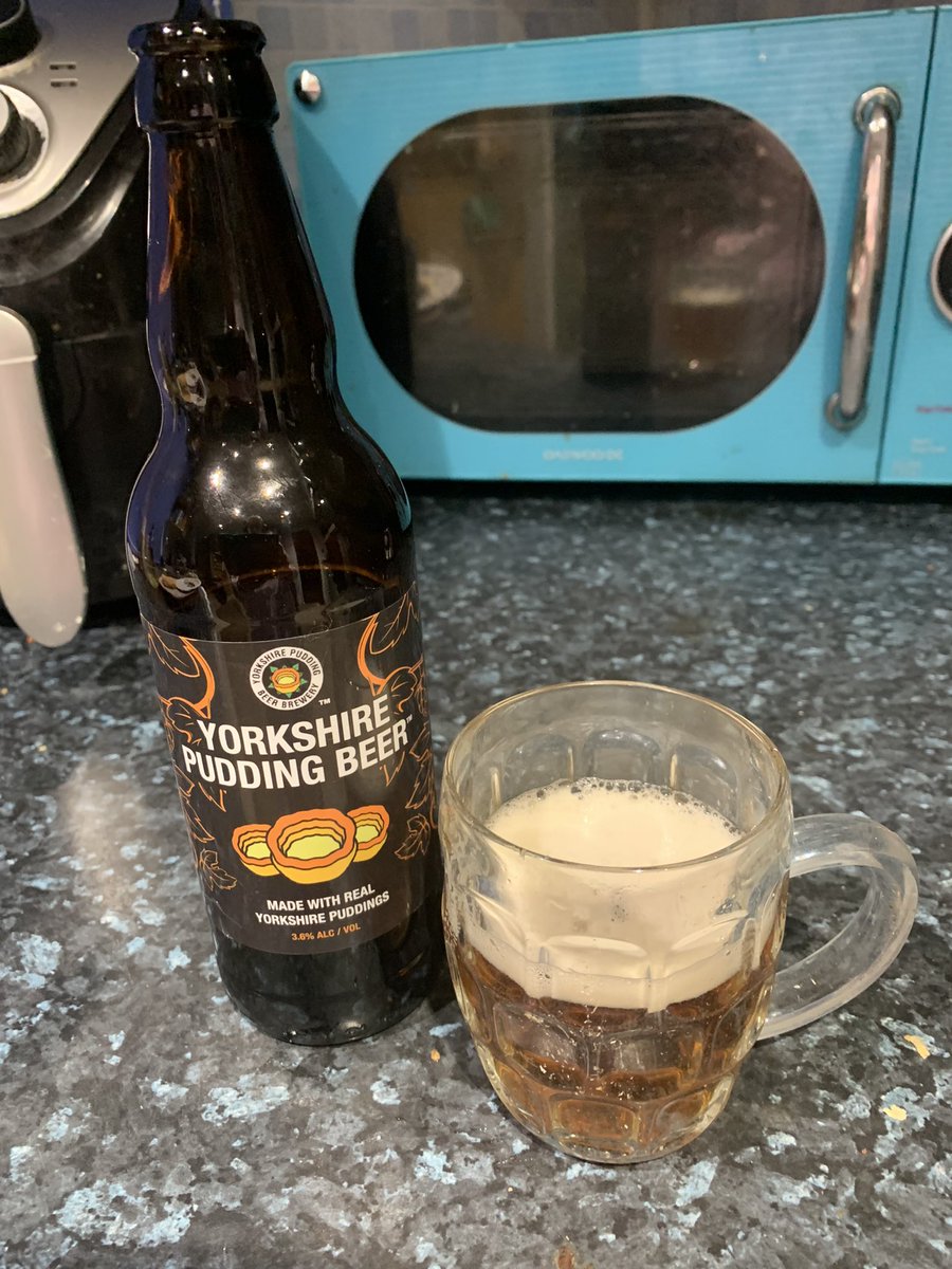 Enjoying <a href="/YorkPuddingBeer/">YorkshirePuddingBeer</a>