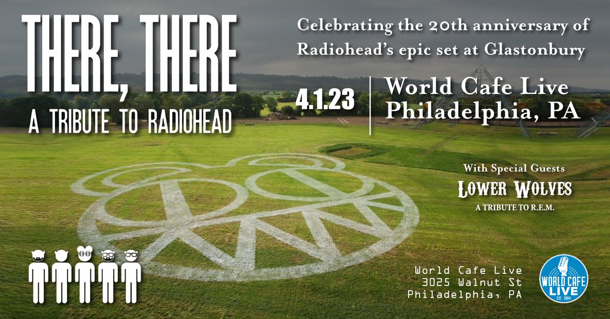 ThereThereNYC's tweet photo. Hey Philly! We are coming to you. #Radiohead https://t.co/UdpIS4xTg5