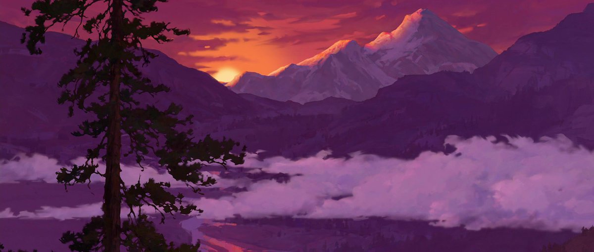 beyabean's tweet photo. scenery shots in brother bear https://t.co/6wJULiVVRA
