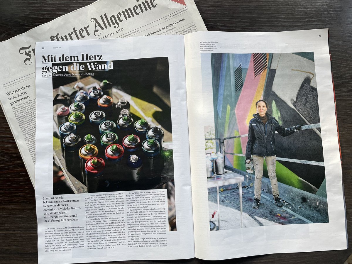 I‘m in todays <a href="/faznet/">Frankfurter Allgemeine</a> <a href="/fazmagazin/">fazmagazin</a> 📰