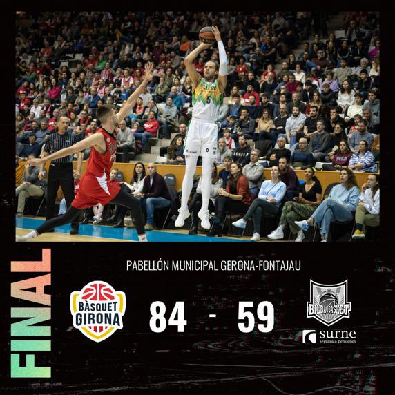 bilbaobasket's tweet photo. Amaiera. Surne Bilbao Basket no consigue frenar el buen momento de @BasquetGirona, que liderado por un gran Marc Gasol consiguió dominar el duelo. Toca seguir trabajando para mejorar. Goazen MIB! 💪 https://t.co/ZLrRSSnOFI