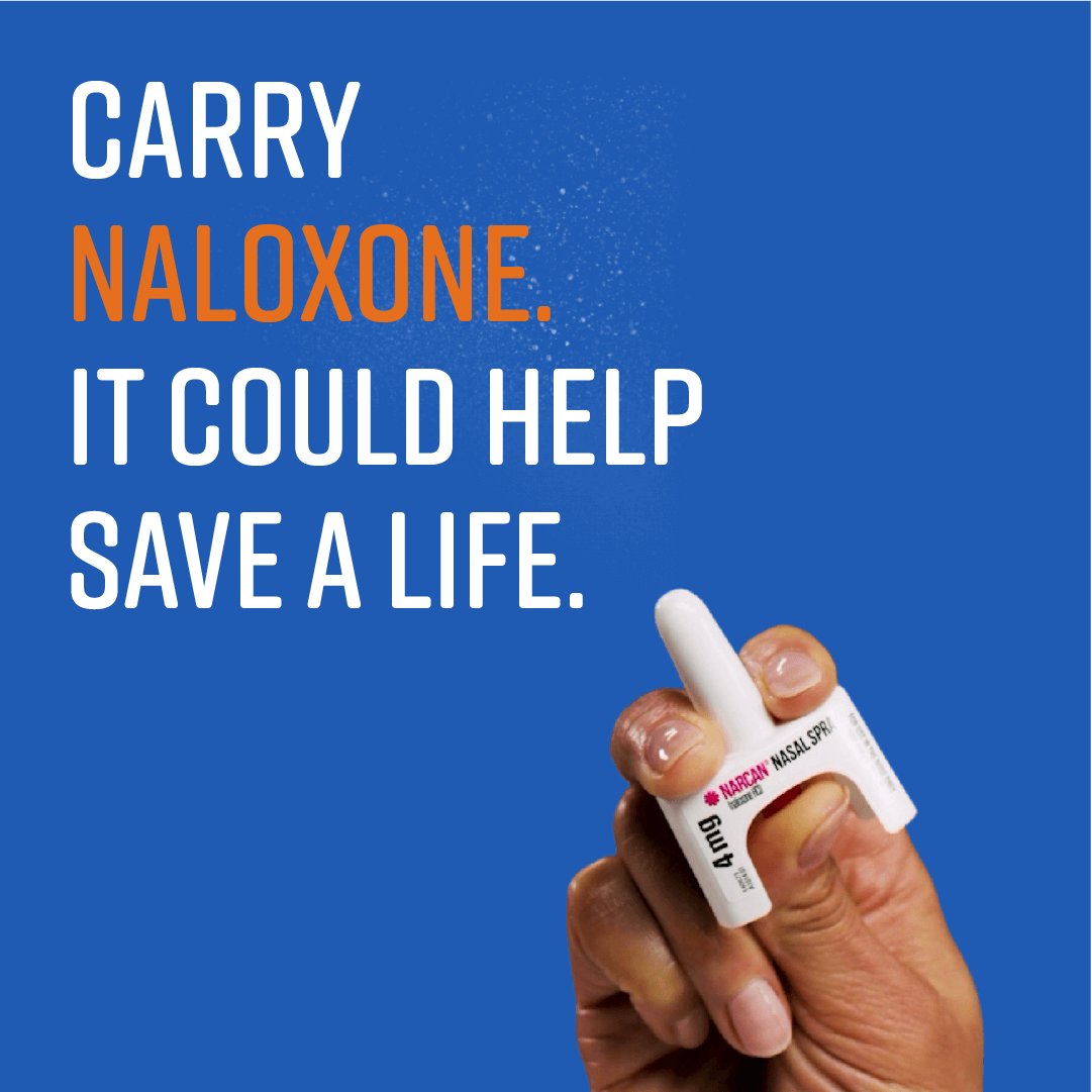 Naloxone (Narcan) can help reverse an opioid overdose. Whether you use opioids or know someone at risk of an overdose, don’t wait. Call your local drug store and ask about getting a free kit. #TogetherArkansas #overdoseprevention #naloxone #narcan #overdoseawareness