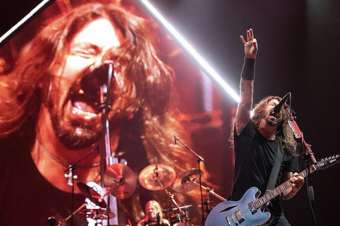 Let\s all wish a Happy 54th Birthday to the legend, 
Dave Grohl!   photo cred: Mat Hayward 