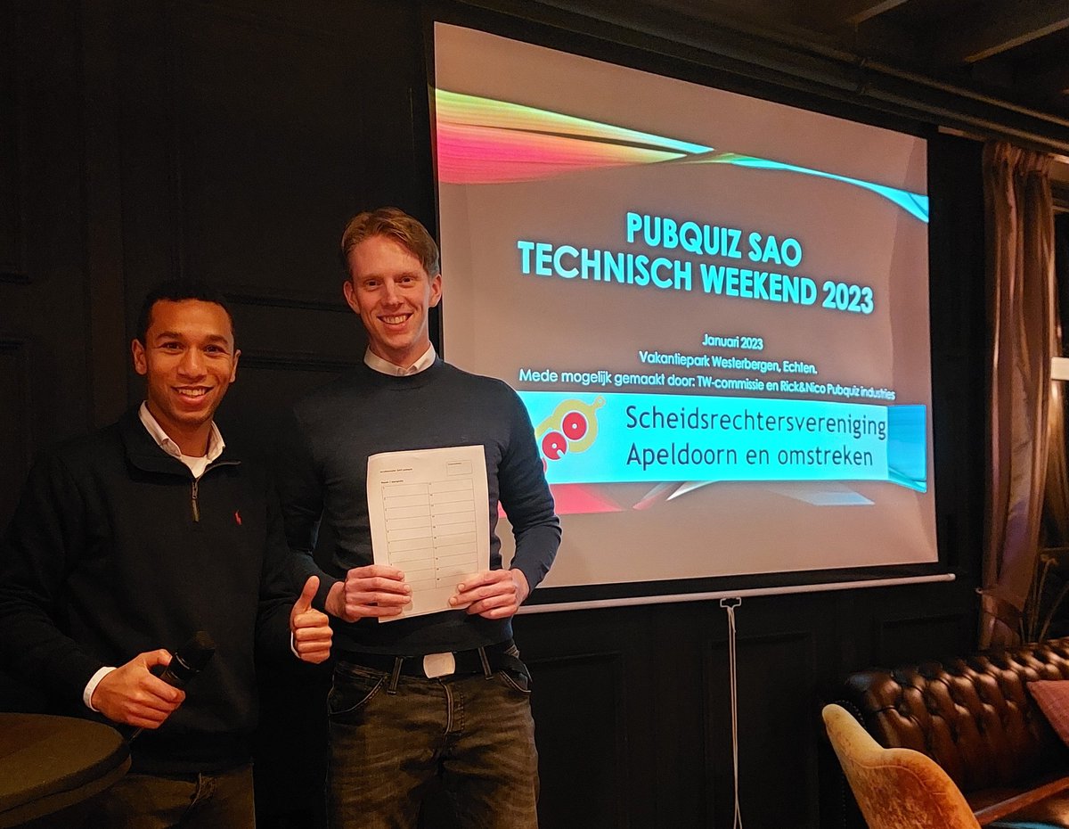 De #scheidsrechters van de <a href="/SAOApeldoorn/">SAO Apeldoorn</a> zijn momenteel op het jaarlijkse Technisch Weekend 💪🏼😁