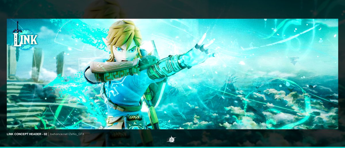ZeNoSSB's tweet photo. Fighter #03 - Link
▒░▸SSBU - Concept Headers◂░▒
-----------------------------------------
#SSBU #link #BOTW 
Support is appreciated!
♥ + ♻ https://t.co/mzGMiuTpum
