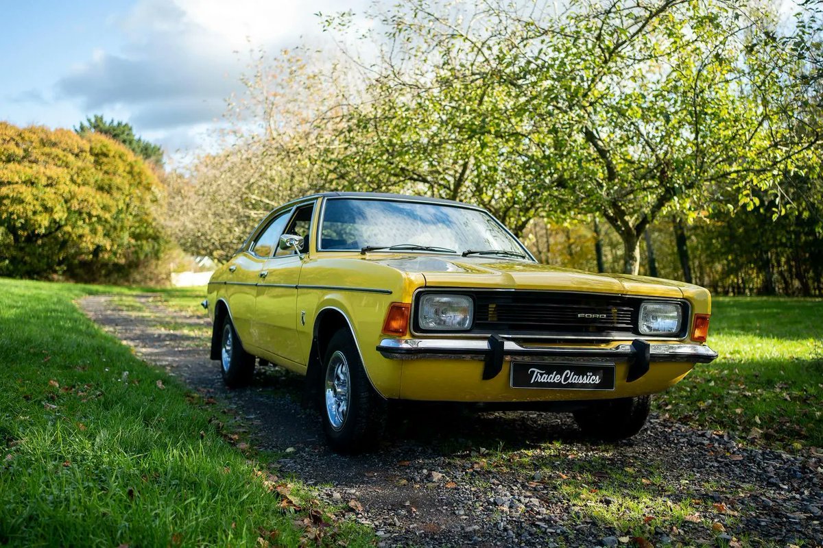 Retroprojects's tweet photo. Restored 1975 Ford Cortina 2000E
Ad - See eBay link >>  https://t.co/mPC3m9ddAS 

#fordcortina #2000e #cortina #classiccar https://t.co/yV39SCkmv8